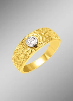 Herren BADER Herrenring mit Zirkonia