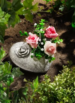 BADER Herz mit Rosen