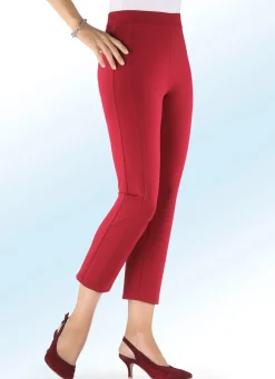 Damen KLAUS MODELLE MADE IN GERMANY Hochelastische Hose in 7/8-Länge
