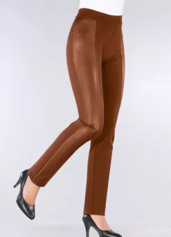 Damen KLAUS MODELLE MADE IN GERMANY Hose im angesagten Materialmix