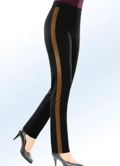 Damen KLAUS MODELLE MADE IN GERMANY Hose im angesagten Materialmix
