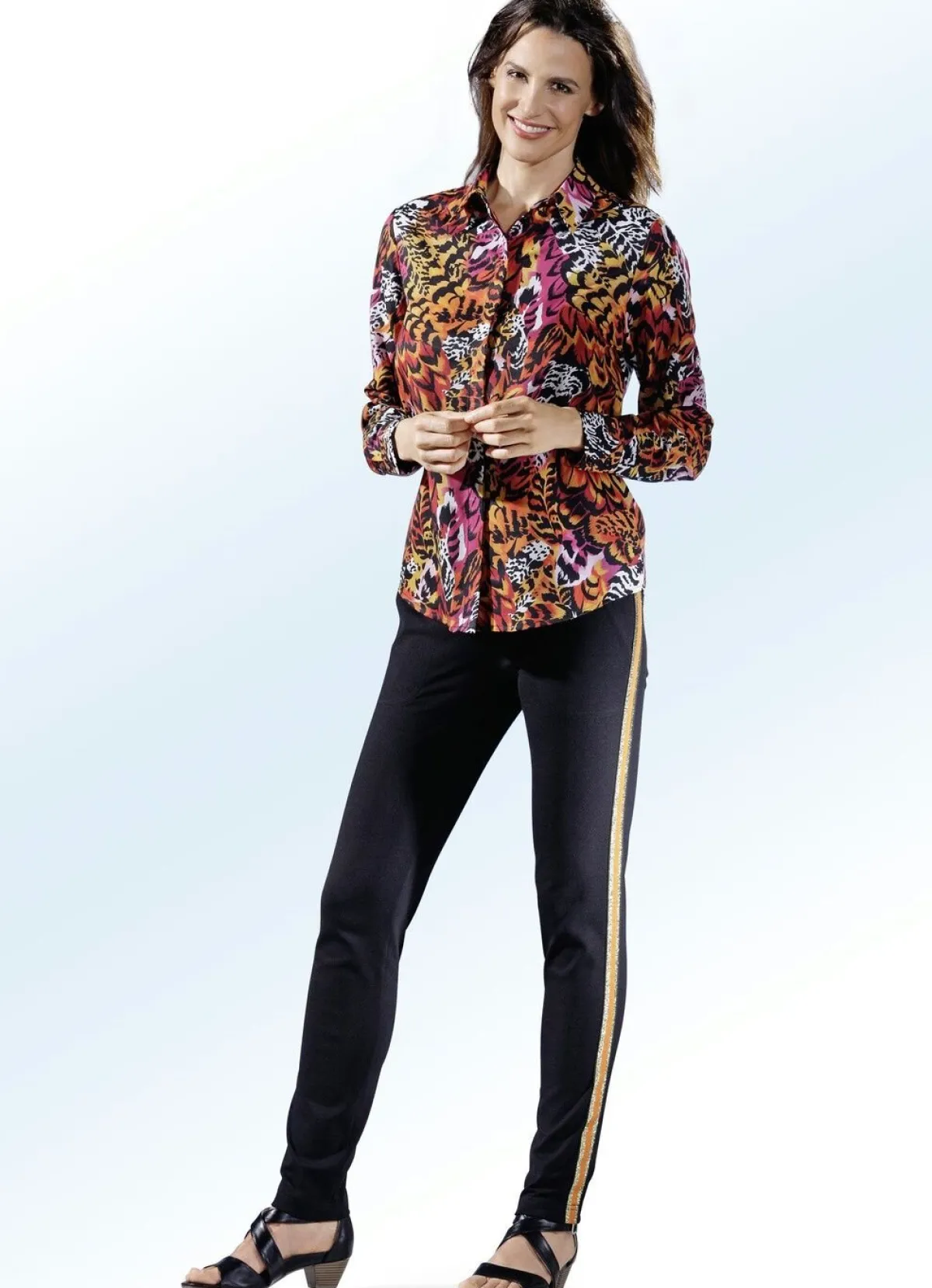 Damen BADER Hose im stadttauglichen Joggpants-Style