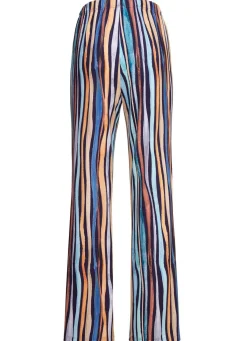 Damen KLAUS MODELLE MADE IN GERMANY Hose in aparter Streifendessinierung