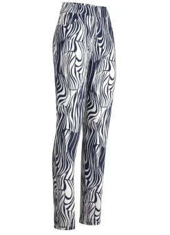 Damen KLAUS MODELLE MADE IN GERMANY Hose in ausdrucksstarker Dessinierung