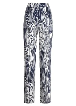 Damen KLAUS MODELLE MADE IN GERMANY Hose in ausdrucksstarker Dessinierung
