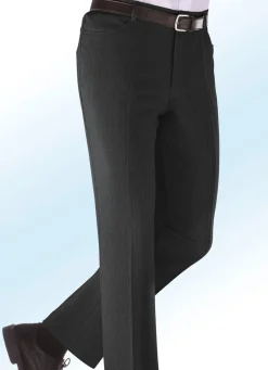 Herren KLAUS MODELLE MADE IN GERMANY Hose in Leinenoptik in 4 Farben