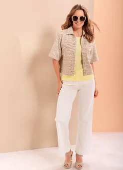 Damen BADER Hose mit etwas weiterem Beinverlauf