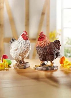 BADER Huhn aus Polyresin