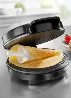 BADER 2-in-1 Hörnchen- und Eiswaffel-Maker