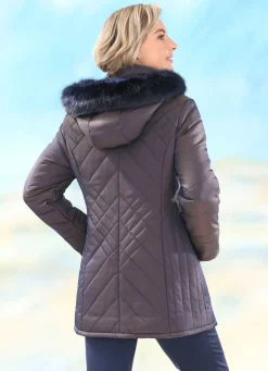 Damen BADER Jacke mit blauem Schimmer
