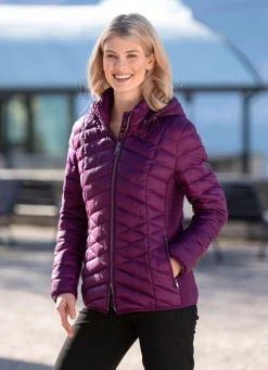 Damen Barbara Lebek Jacke mit 2-Wege-Reißverschluss