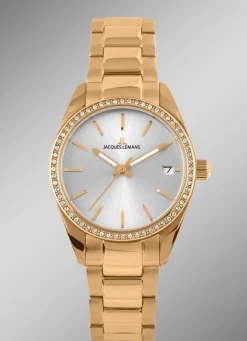 Damen BADER Jacques Leman Quartz-Damenuhr