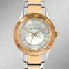 Damen BADER Jacques Lemans Quartz-Damenuhr - Eleganz in Bicolor