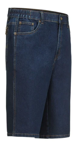 Herren BADER Jeans-Bermudas mit Dehnbundeinsätzen in 3 Farben