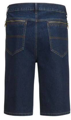 Herren BADER Jeans-Bermudas mit Dehnbundeinsätzen in 3 Farben