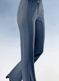 Damen COSMA Jeans mit angeschnittenem Bund