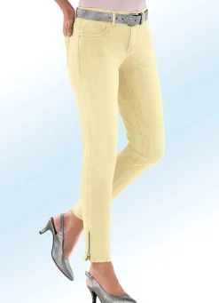 Damen ASCARI Jeans mit modischen Reißverschlüssen