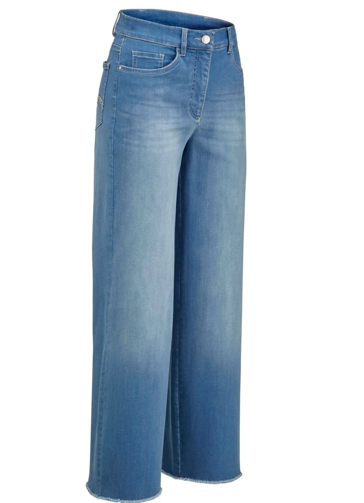 Damen COSMA Jeans mit modischer Beinweite