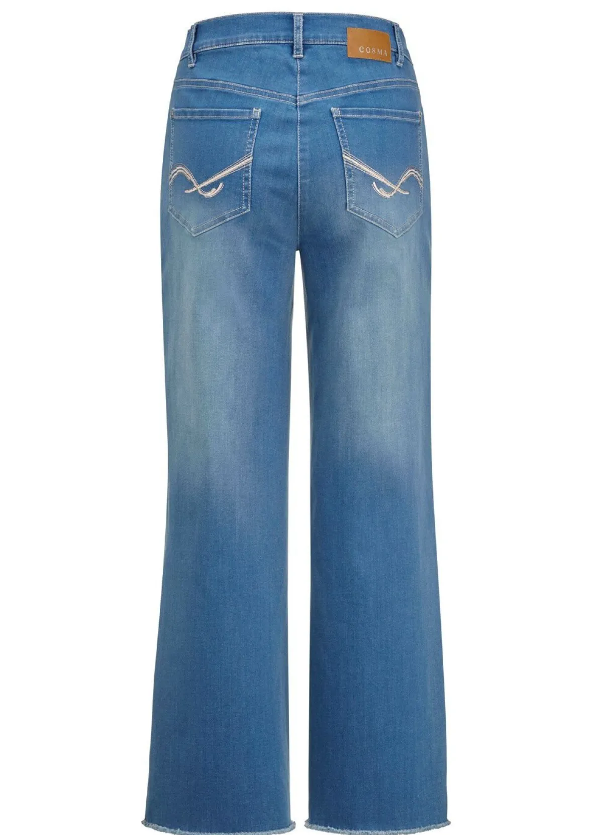 Damen COSMA Jeans mit modischer Beinweite