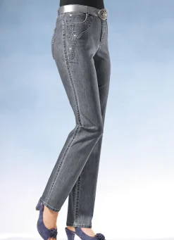 Damen ASCARI Jeans mit weiterem Bundumfang