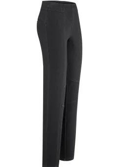 Damen COSMA Jersey-Hose in Denim-Optik