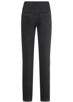 Damen COSMA Jersey-Hose in Denim-Optik