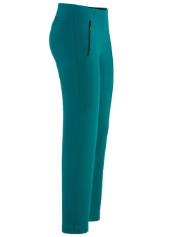 Damen ASCARI Jerseyhose mit Reißverschluss-Taschen