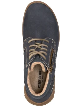 Damen JOSEF SEIBEL , gefütterte Damen-Boots, Winterschuhe, Weite G, mit herausnehmbarem Fußbett