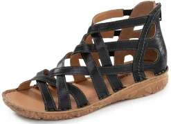 Damen JOSEF SEIBEL , sommerliche Damen-Sandalen, Weite G, aus Leder