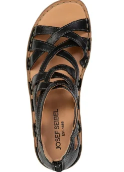 Damen JOSEF SEIBEL , sommerliche Damen-Sandalen, Weite G, aus Leder
