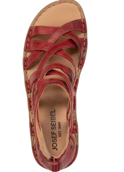 Damen JOSEF SEIBEL , sommerliche Damen-Sandalen, Weite G, aus Leder