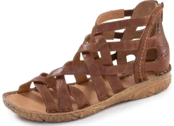 Damen JOSEF SEIBEL , sommerliche Damen-Sandalen, Weite G, aus Leder