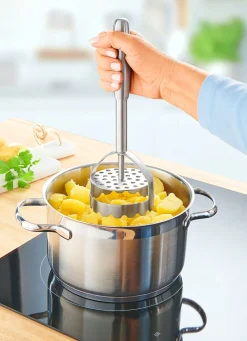 BADER Kartoffelstamfper aus rostfreiem .