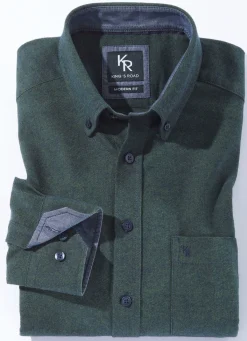 Herren BADER "King's Road"-Flanellhemd in 6 Farben