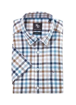Herren BADER "King's Road"-Hemd mit Button-Down-Kragen in 4 Farben
