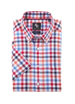 Herren BADER "King's Road"-Hemd mit Button-Down-Kragen in 4 Farben