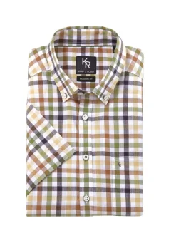 Herren BADER "King's Road"-Hemd mit Button-Down-Kragen in 4 Farben