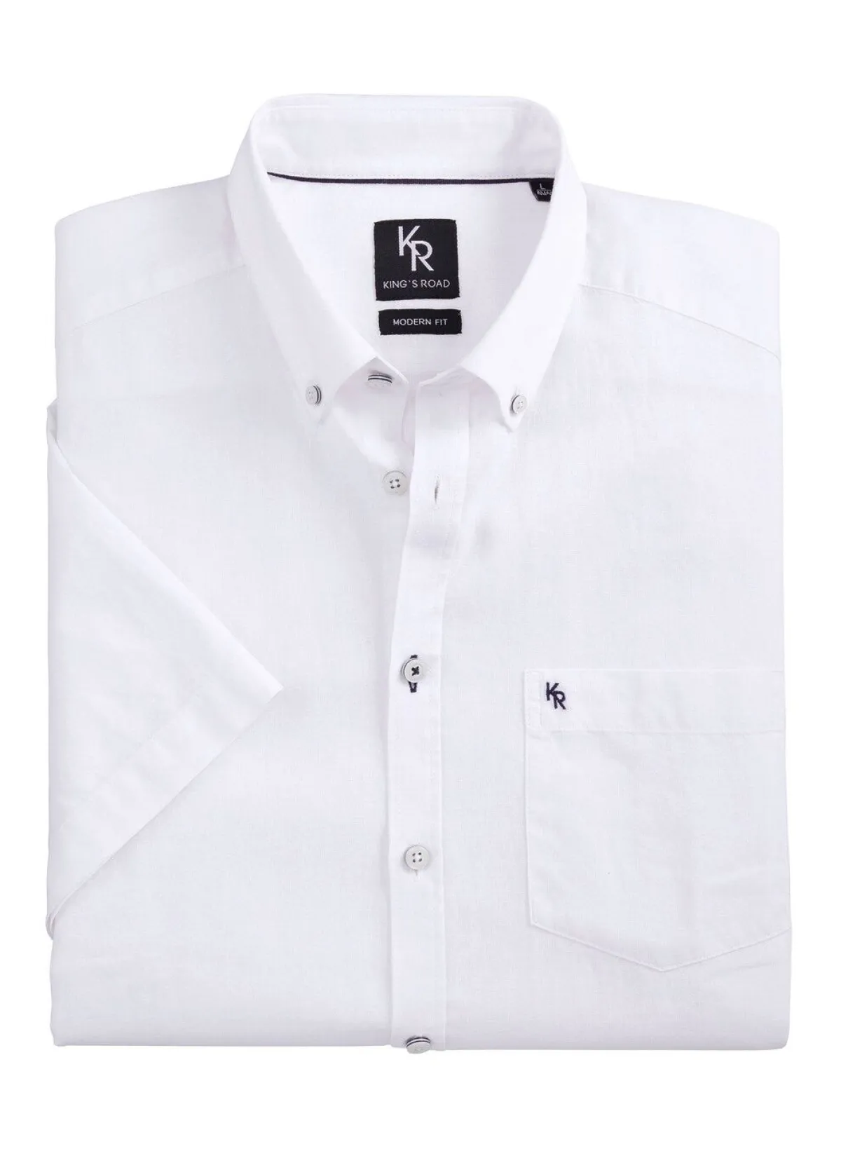 Herren BADER "King's Road"-Hemd mit Button-Down-Kragen in 4 Farben