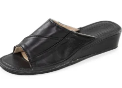 Damen BADER Klassische Damen-Pantoletten, aus Leder