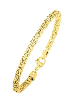 Herren BADER Königsketten-Armband mit Karabinerverschluss
