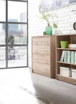 BADER Kombifreundlichen Kommode mit 4 Schubladen