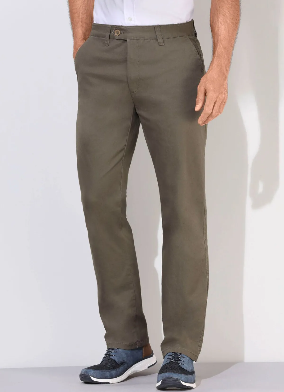 Herren BADER Komfortable Hose mit Dehnbund in 3 Farben