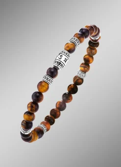 Herren BADER Kraftvolles Armband mit tibetischen Symbolen