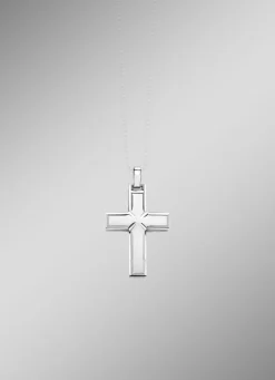 Herren BADER Kreuz-Anhänger aus Silber