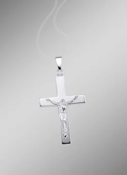Herren BADER Kreuz-Anhänger mit Korpus