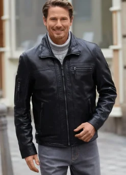 Herren BADER Kurzjacke aus Lamm-Nappaleder