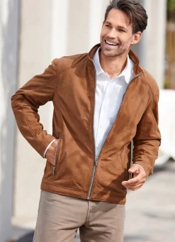 Herren BADER Kurzjacke aus Nubukleder