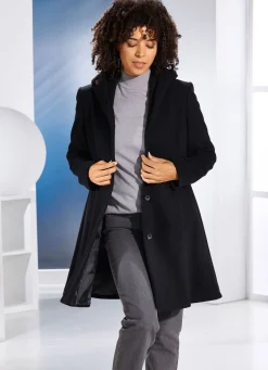 Damen BADER Kurzmantel in Swingerform