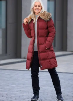 Damen BADER Kurzmantel mit Gürtel