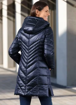 Damen BADER Kurzmantel mit Seitenschlitzen